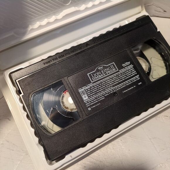 The Lion King I + II Simba's Pride Walt Disney Masterpiece VHS Clamshell Case - Picture 5 of 5